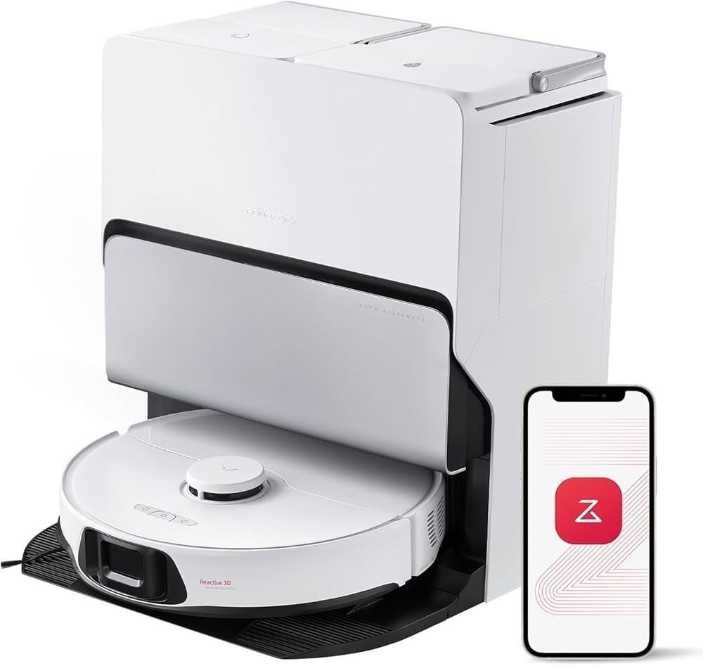 Миючий робот пилосос Roborock S8 MaxV Ultra White