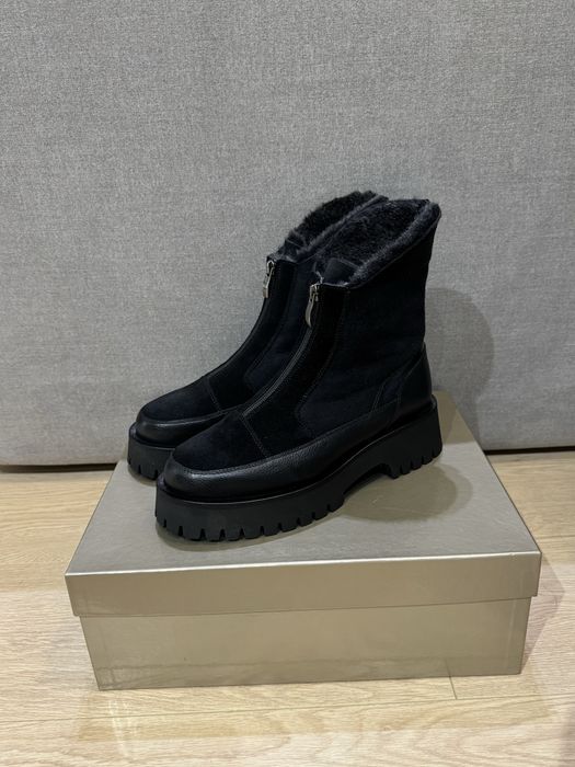 Ботинки зимние меховые Италия MARZETTI 40 , как the row