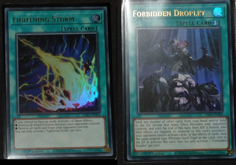 Cartas Yu-Gi-Oh raras / semi-raras