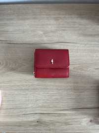 Czerwony mały portfel Ochnik