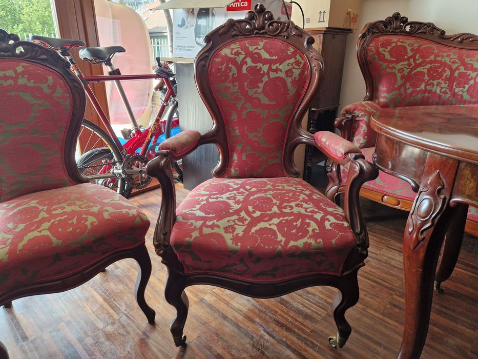 Zestaw mebli Ludwik Filip