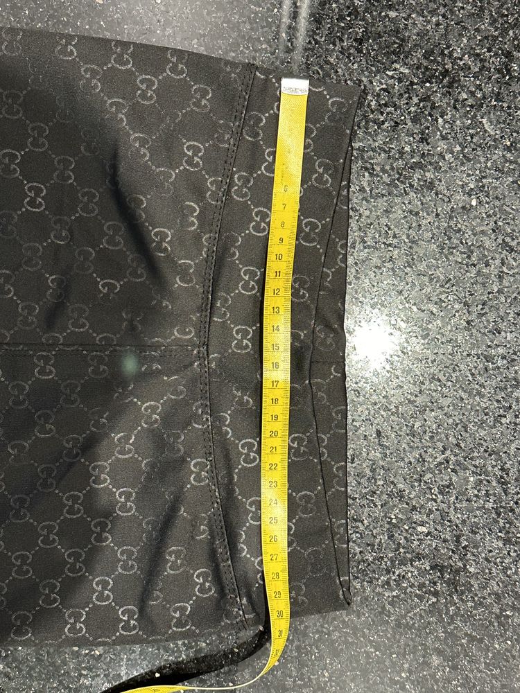 Legginsy spodnie wzór gucci czarne rozmiar S 36