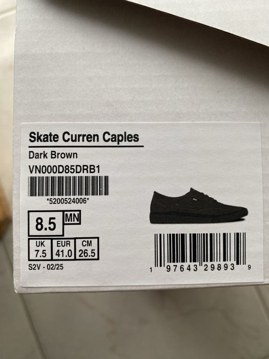 Sapatilhas VANS Skate Curren Caples [NOVAS]