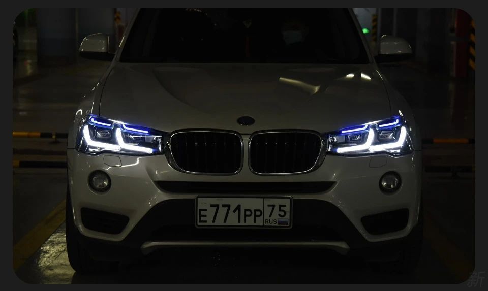 Lampy LED do BMW X3 F25 - DRL i Sygnał