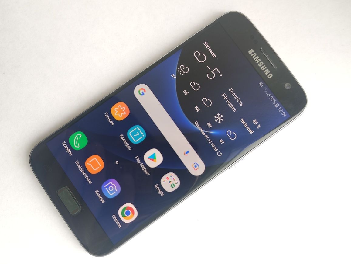Samsung Galaxy S7 G930F Black + аксесуари