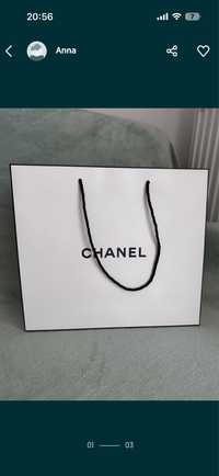 Duza torba prezentowa Chanel oryginalna