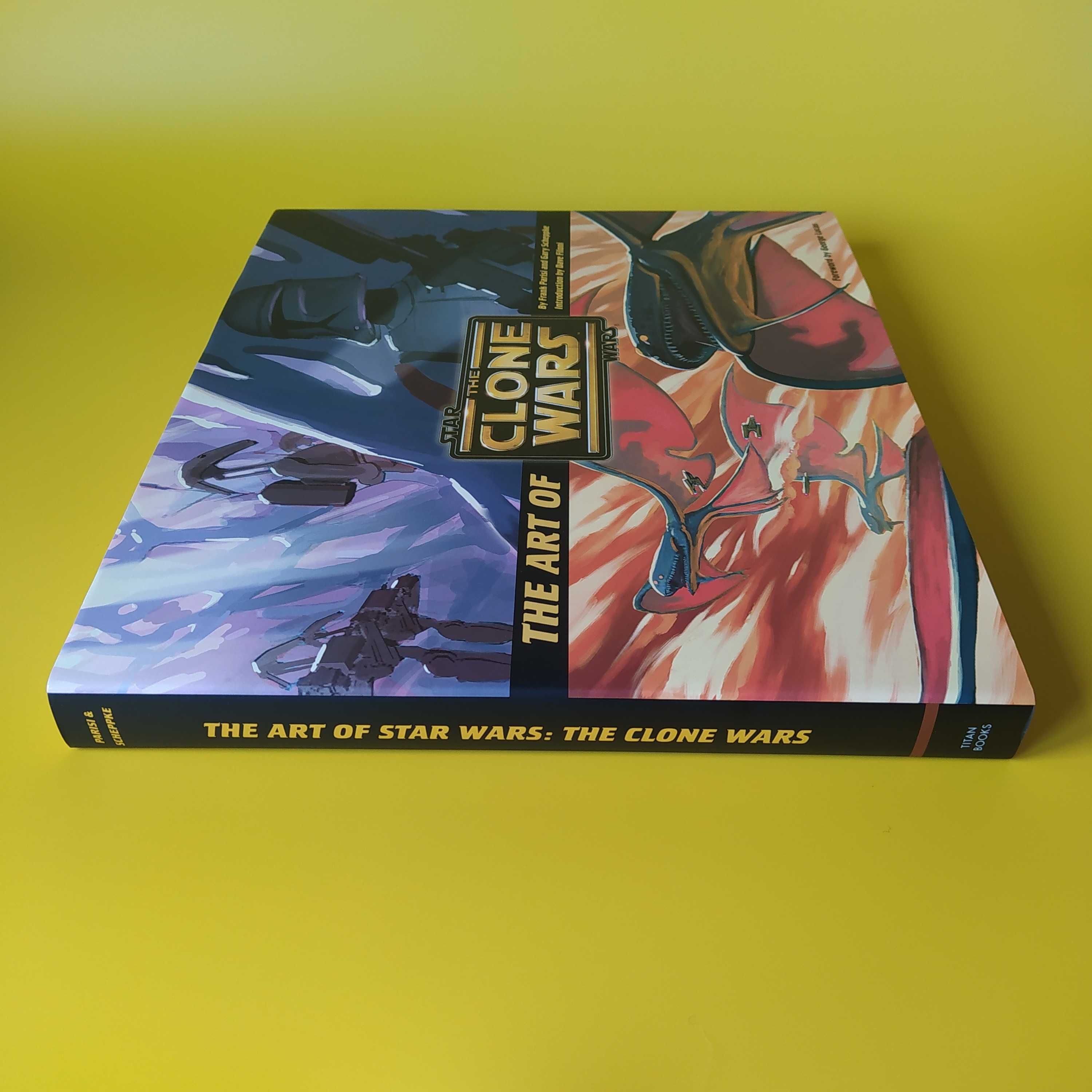 Livro Art of Star Wars The Clone Wars