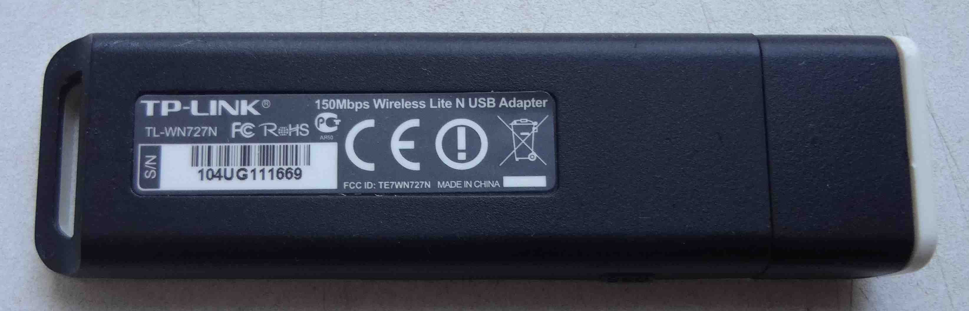 TP-Link TL-WN727N USB Wi-Fi сетевой адаптер