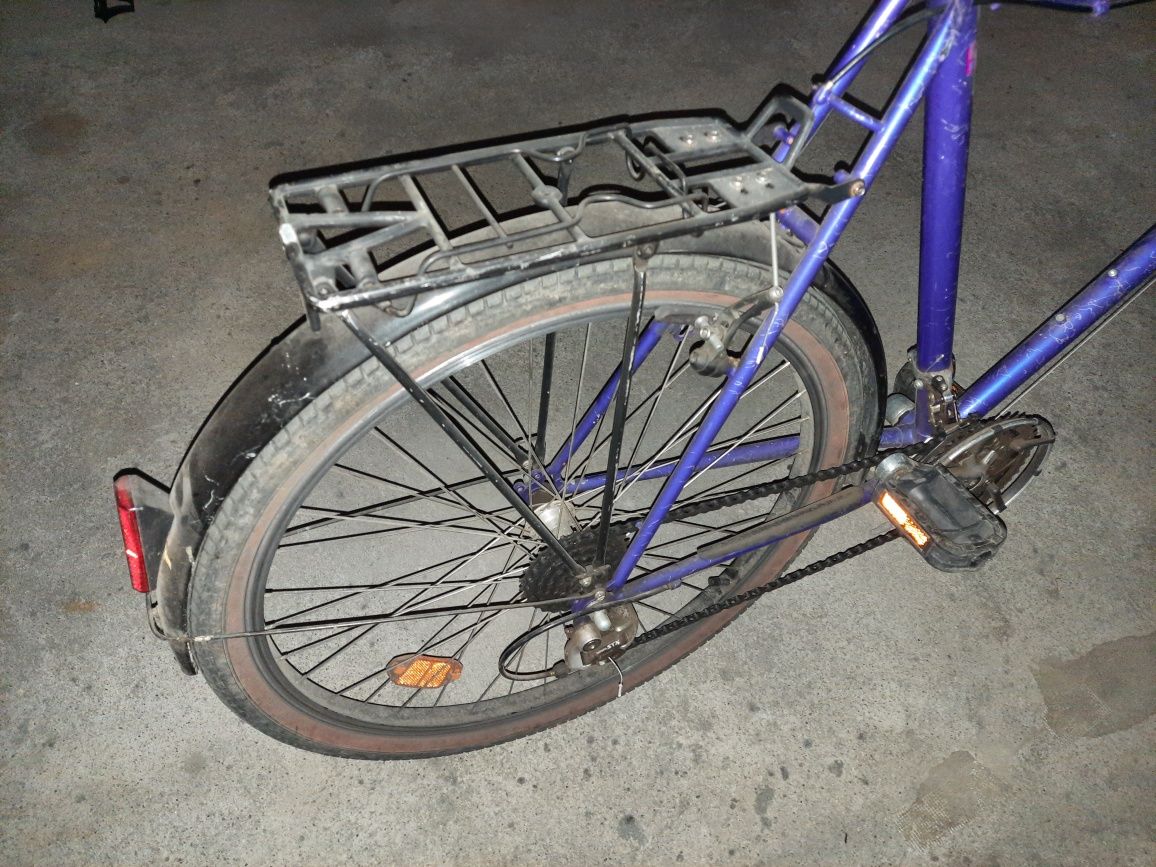 Rower trekkingowy męski 26 cali bagaznik, błotniki