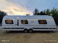 Dethleffs Exclusive 760 DR  Klima Mover XT4 Markiza Solary Kamery