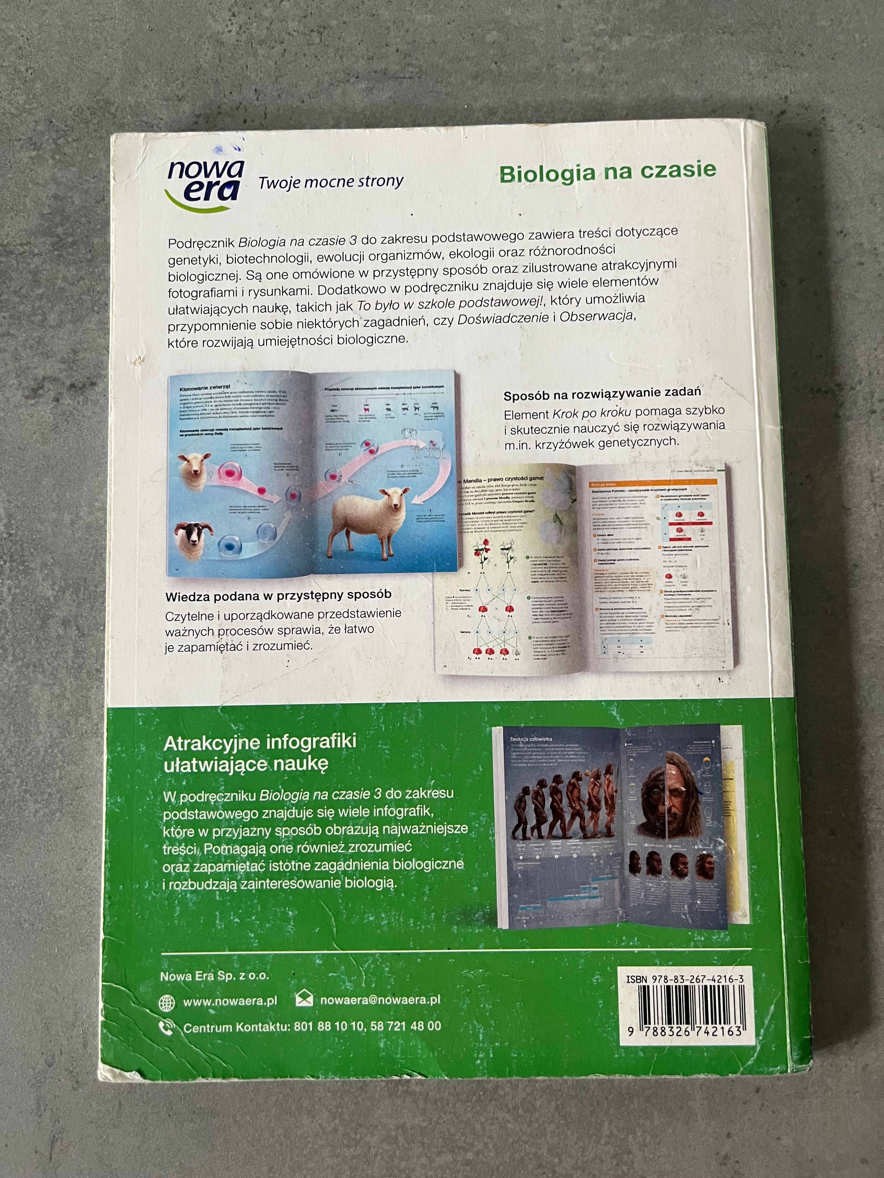 Biologia na czasie 3 podręcznik
