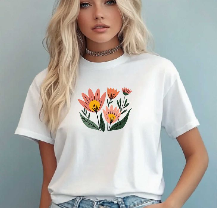 Boho koszulka, koszulka wakacje Boho koszulka na lato, Boho Styl