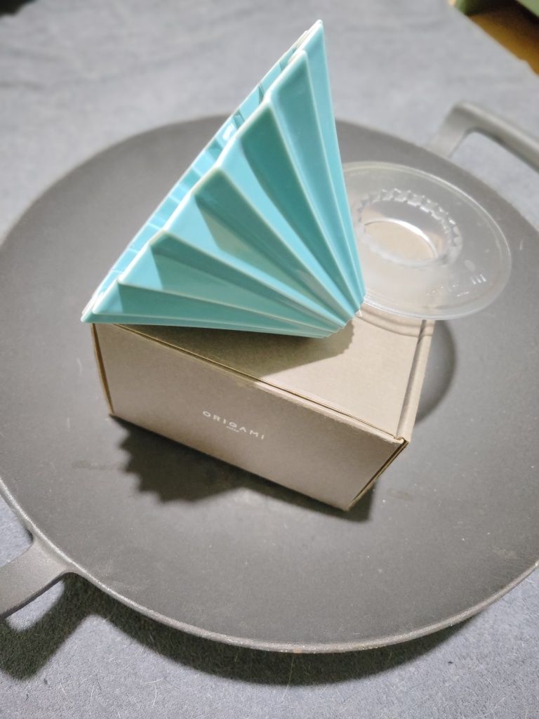 Origami M dripper do kawy z podstawką