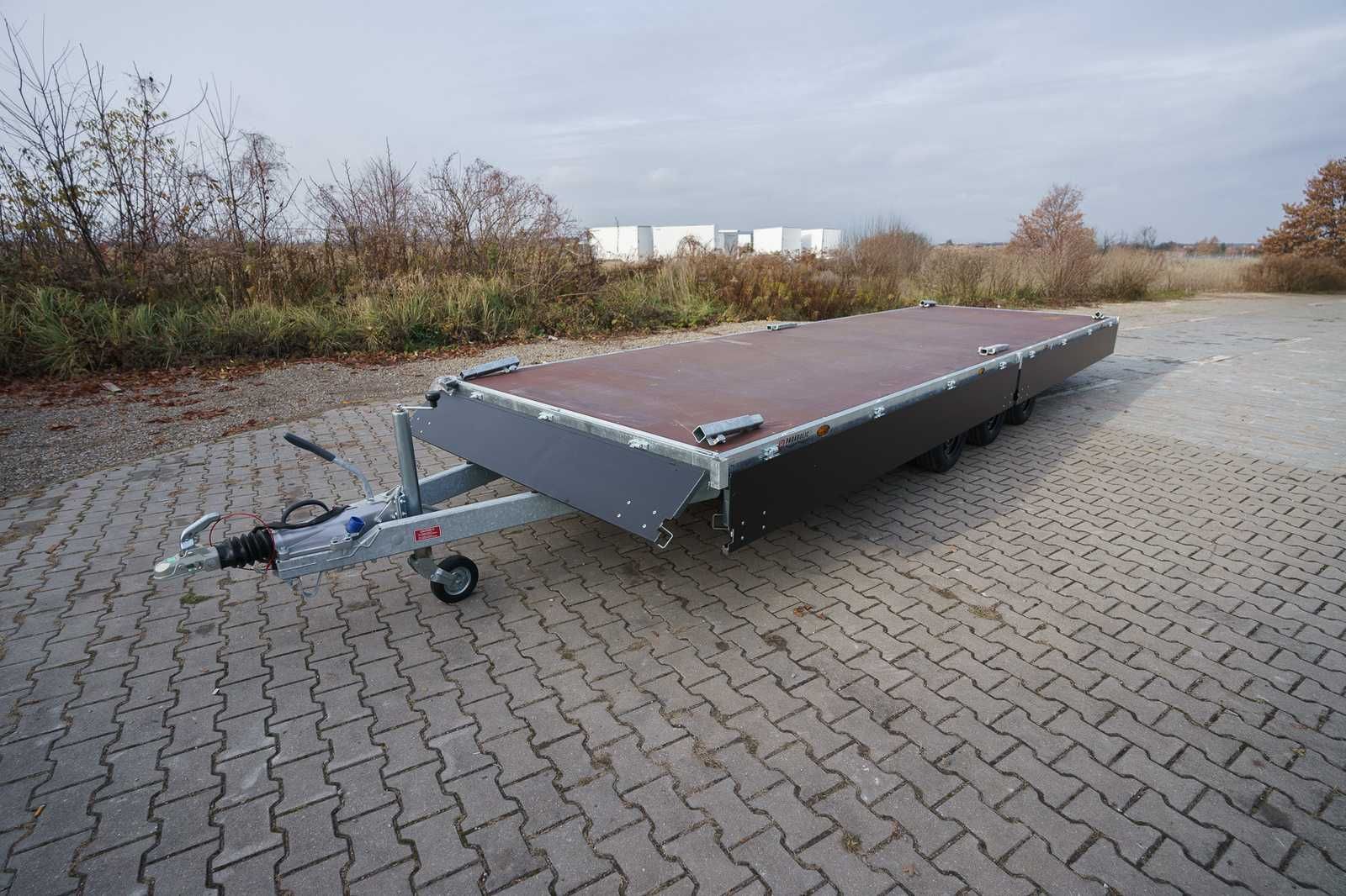 Laweta 3 osiowa Henra Platform Trailer (633x202) o DMC:3.5T PREMIUM!!!