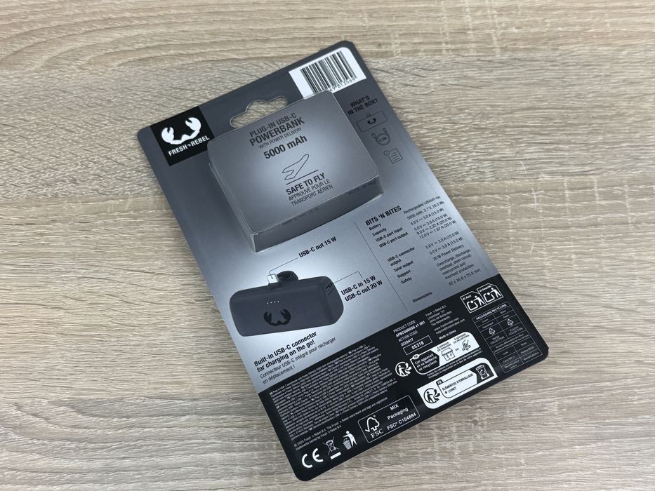 Fresh ’n Rebel Powerbank 5000 mAh nówka