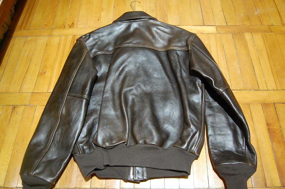 cocpit usa A-2 летная кожаная куртка США