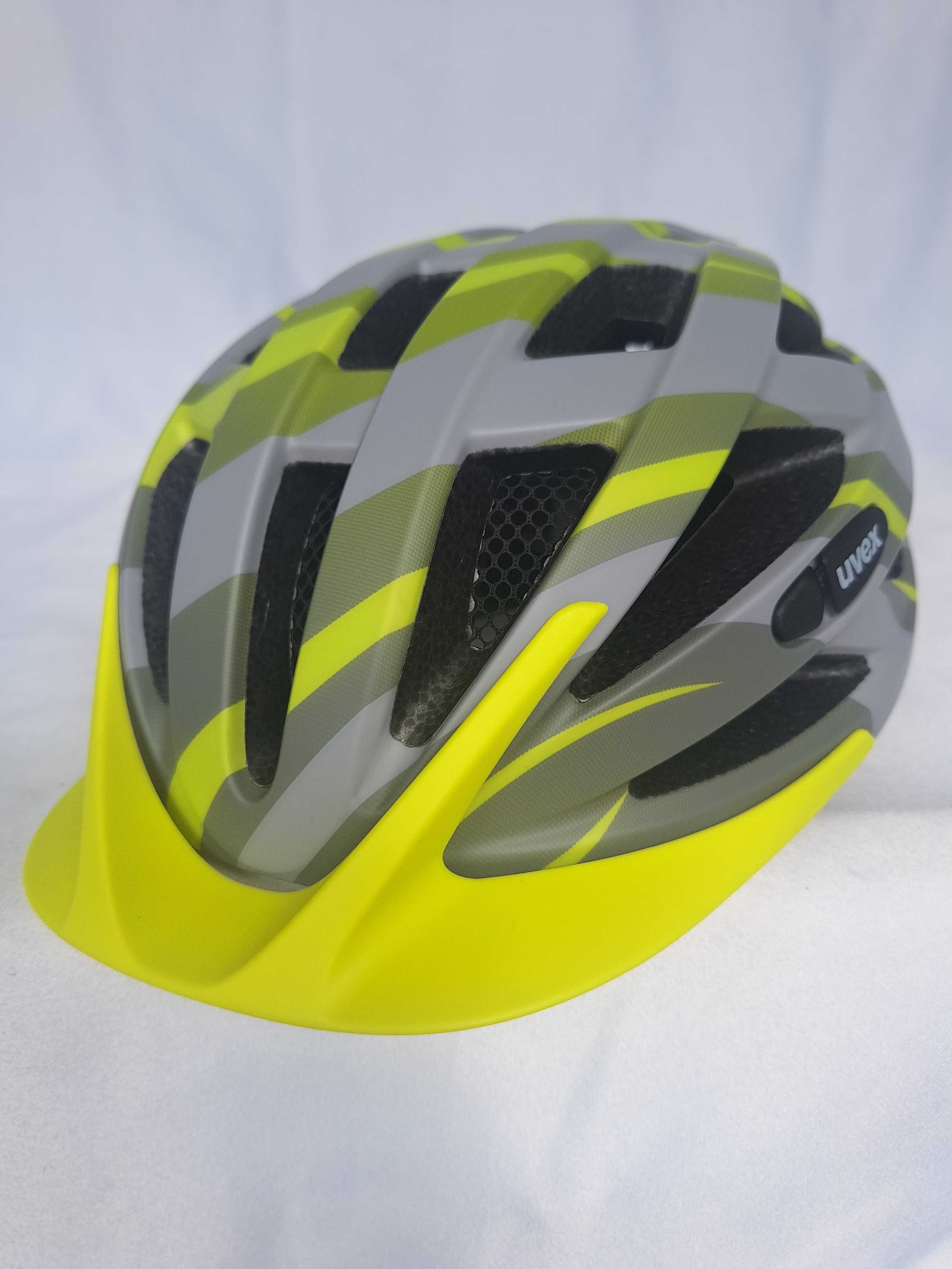 Kask rowerowy Uvex Air Wing cc Grey Lime Mat M 52-57cm