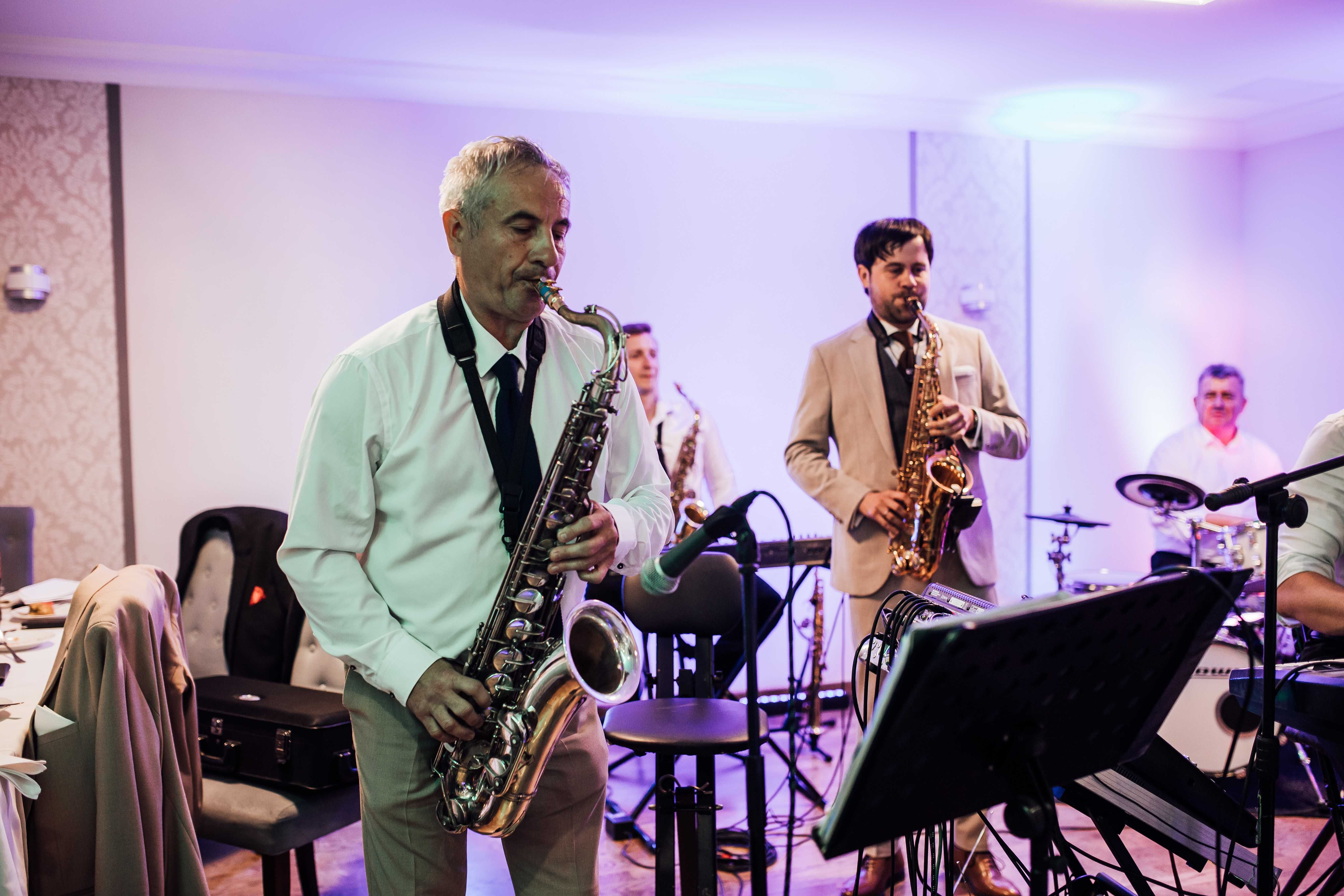 Marsze ślub urodziny muzyka duet saksofonów