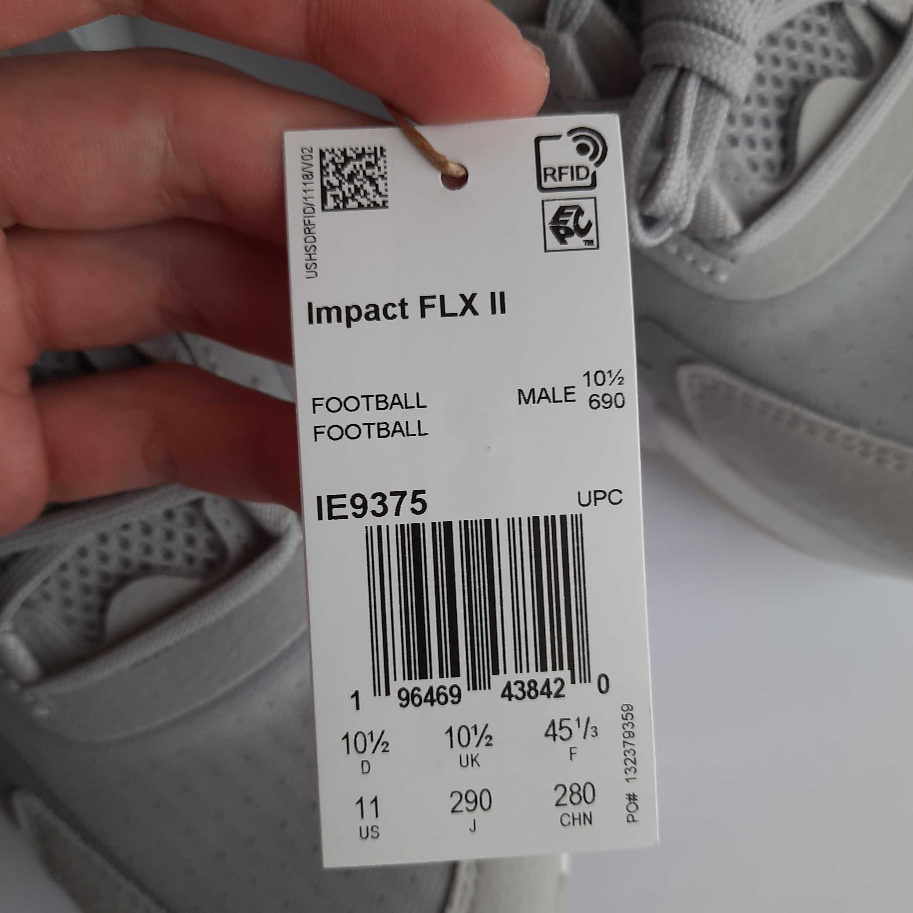 Кроссовки Adidas Impact FLX II Turf Оригінал! 45,46й размер 28.5,29см