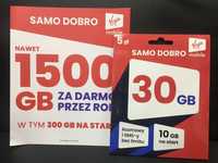 Starter Virgin Mobile 5 Promocja 150 GB