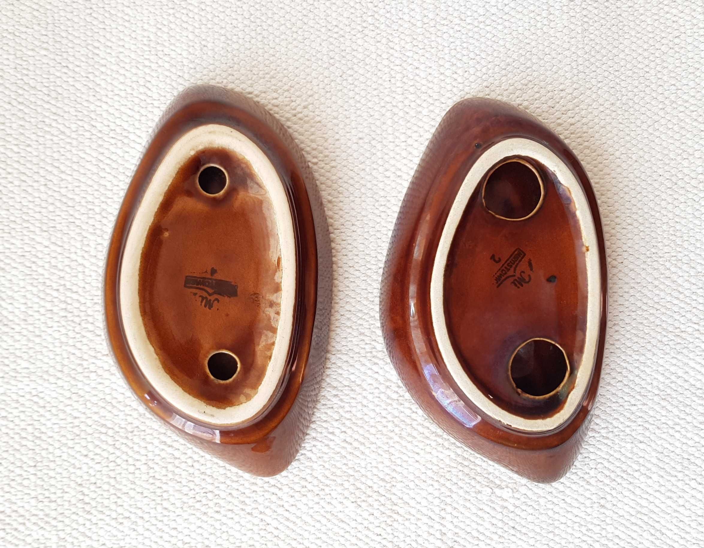 Porcelit Mirostowice popielniczka A. Sadulski 2 szt.
