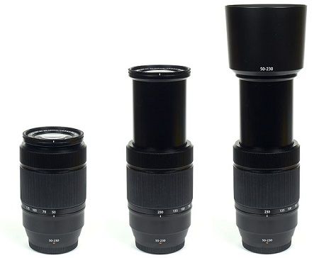 Fujifilm XC 50-230mm OIS II como NOVA