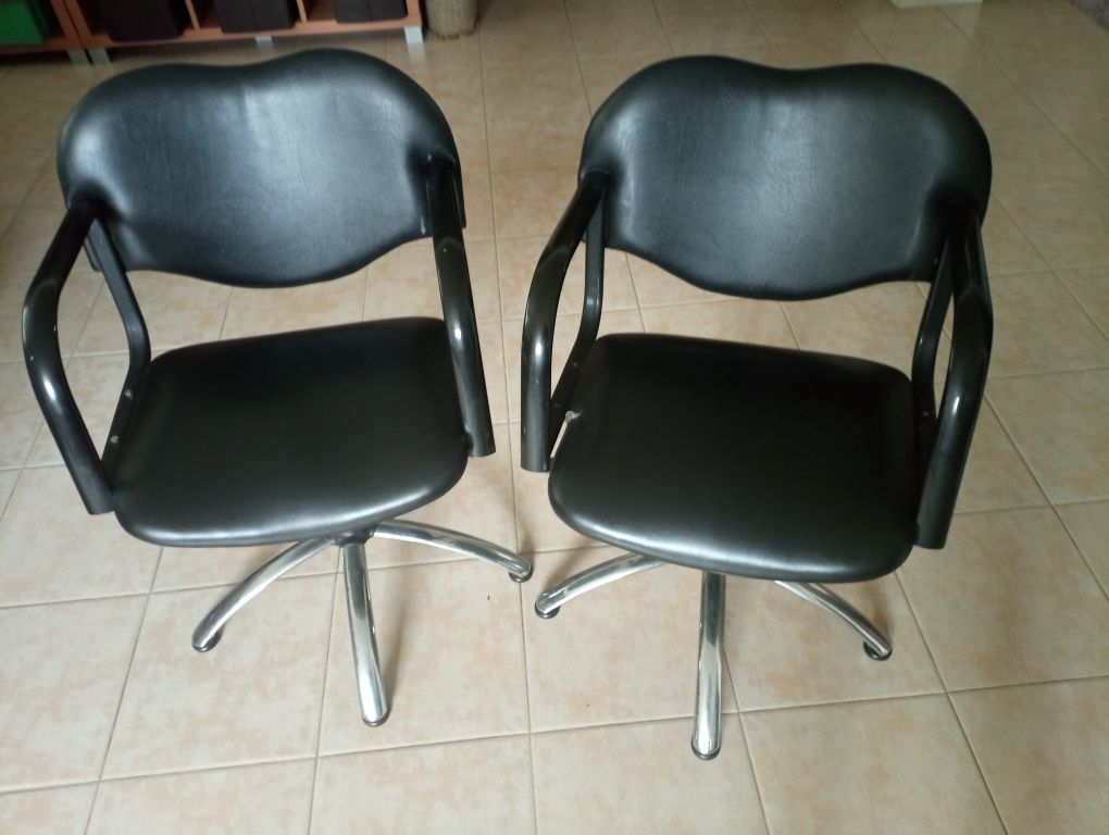 Cadeiras de cabeleireiro