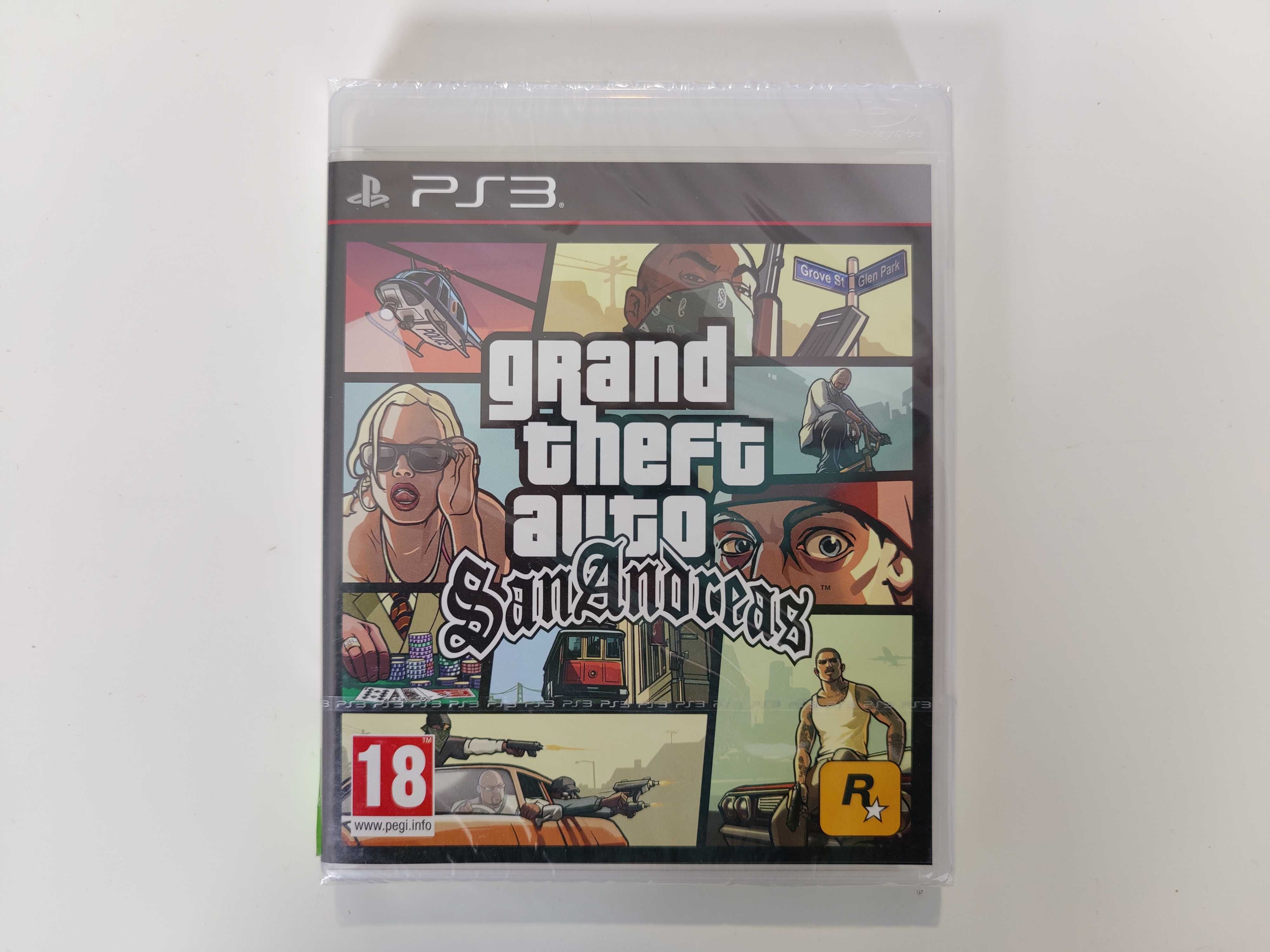 Grand Theft Auto San Andreas GTA PS3 Playstation 3 zupełnie NOWA