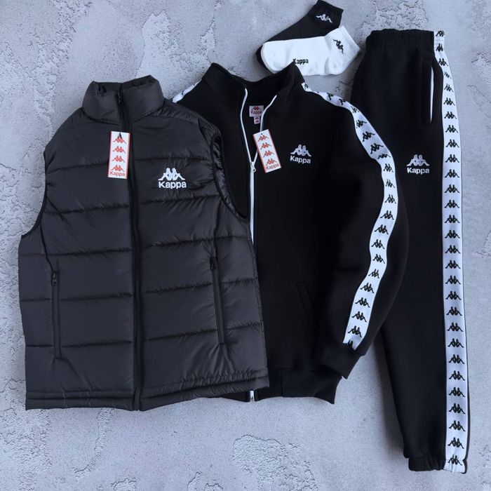 Чоловічий зимній спортивний костюм каппа набір Kappa [S,M,L,XL,XXL]