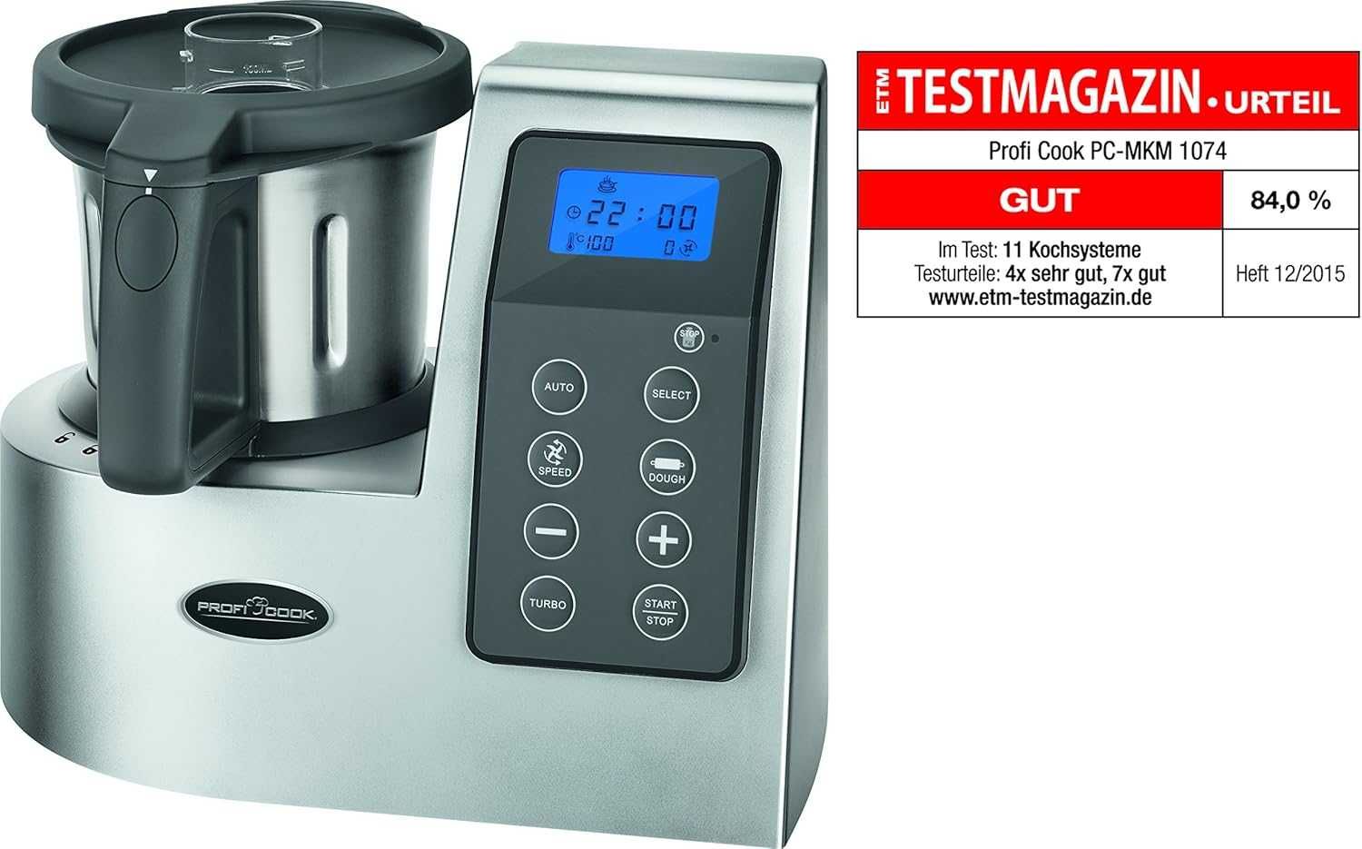 OPORTUNIDADE - ProfiCook Multikochmixer Thermochef (última unidade)