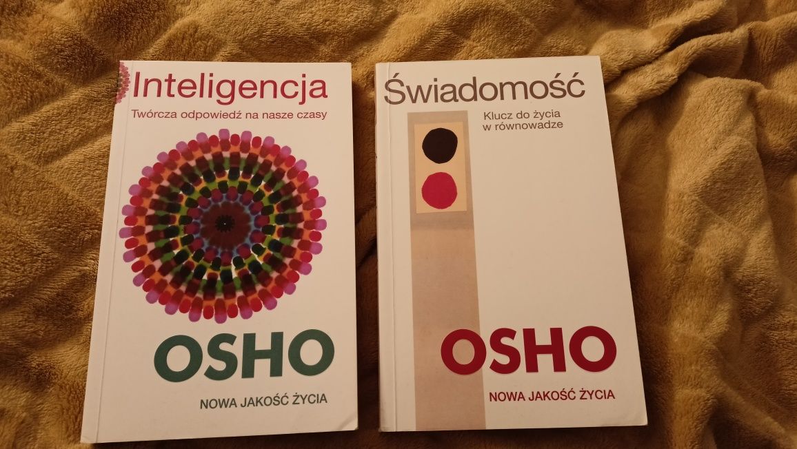Zestaw 2 x książka Osho - Inteligencja Świadomość