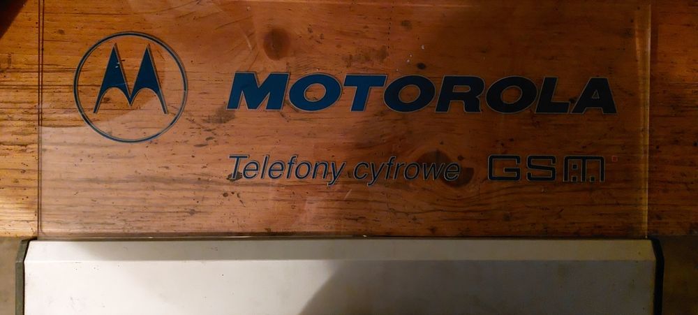 Reklama świetlna Motorola