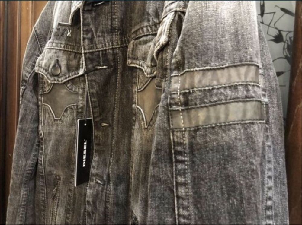 Diesel куртка джинсовая, лимитированная, XL (Bogner, Zilli, Prada)