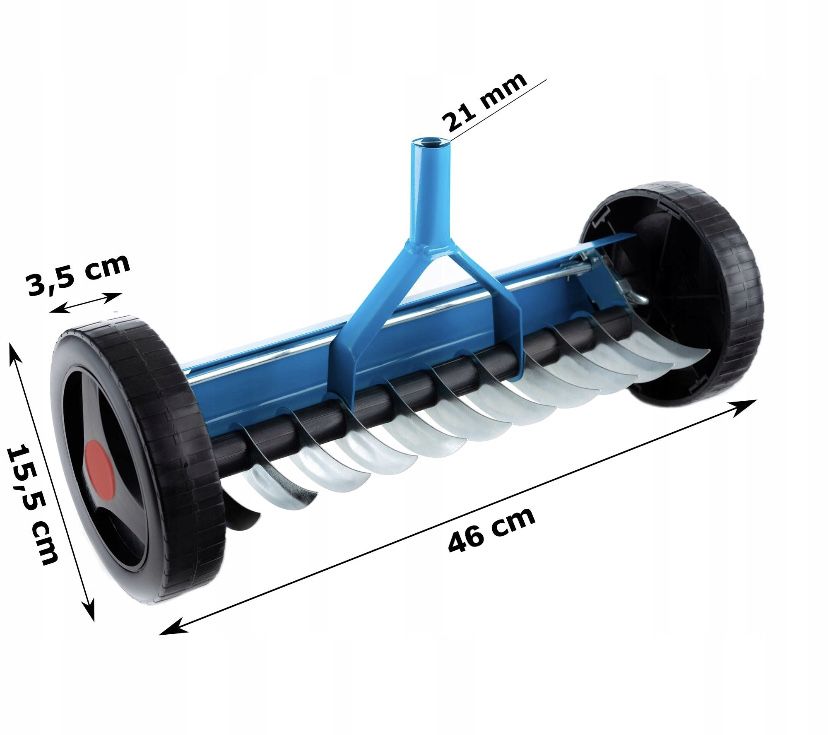 Aerator wertykulator ogrodowy do trawy gleby ręczny