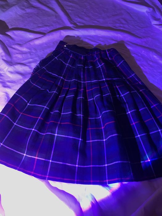 Юбка на запах в клетку. Размер xs,s.