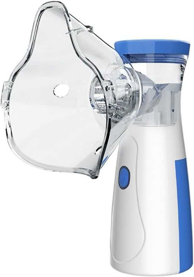 (NOVO) Nebulizador Portátil para Adultos e Crianças com 2 Máscaras