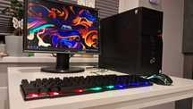 Zestaw Do Gier i3 4x3.7Ghz/Grafika-4GB/Ram-8GB/SSD/WiFi/Monitor Asus