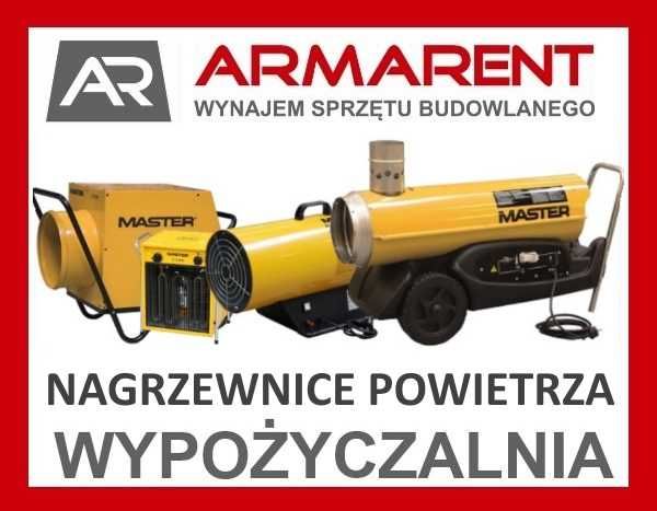 Nagrzewnica WYNAJEM olejowa elektryczna gazowa osuszacz powietrza