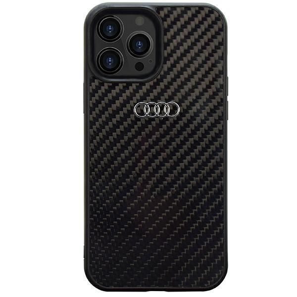 Etui na Telefon Audi Carbon Fiber do iPhone 14 Pro Max 6.7" - Czarne