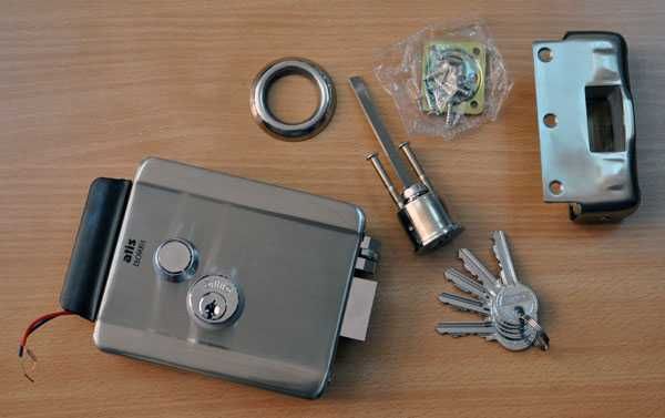 Замок для хвіртки, Електромеханічний замок, Замок Atis SS Lock 6006