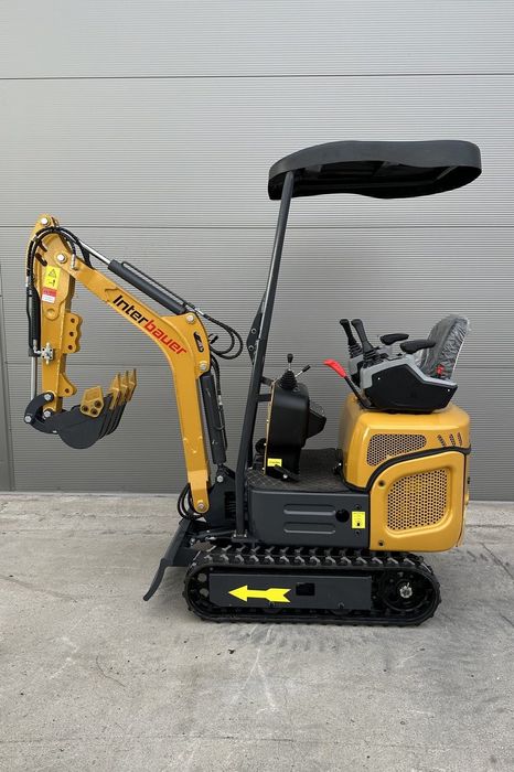 Minikoparka Interbauer IB11KU Kubota waga 1100 kg Silnik Kubota NOWA