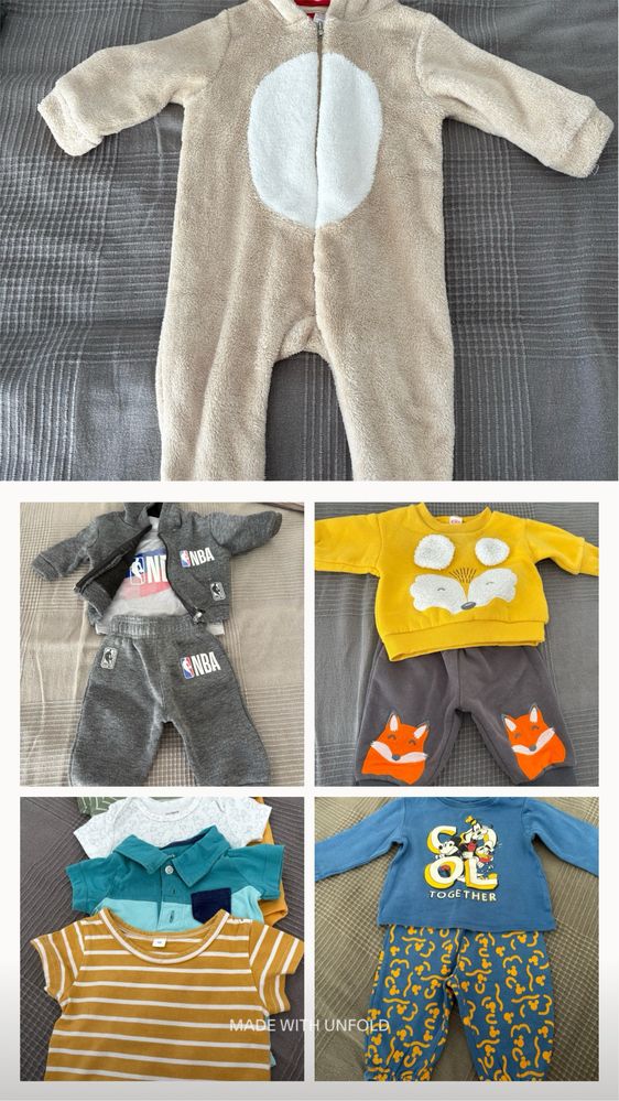 Roupas de bebe menino