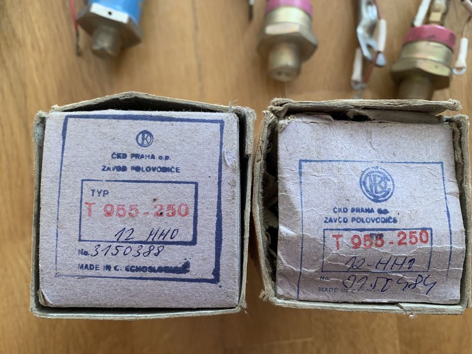 Тиристор тл271-250 10, Тиристор Т955-250-12, Діоди