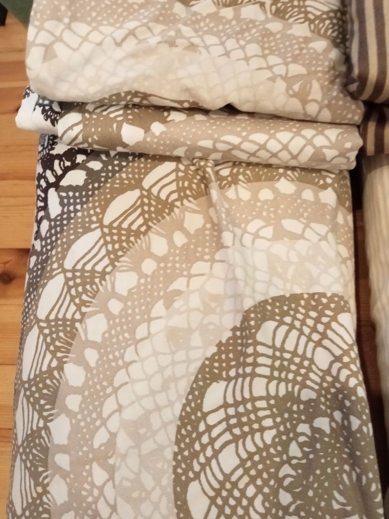Trzy komplety bawełnianej pościeli 200x200 Ikea