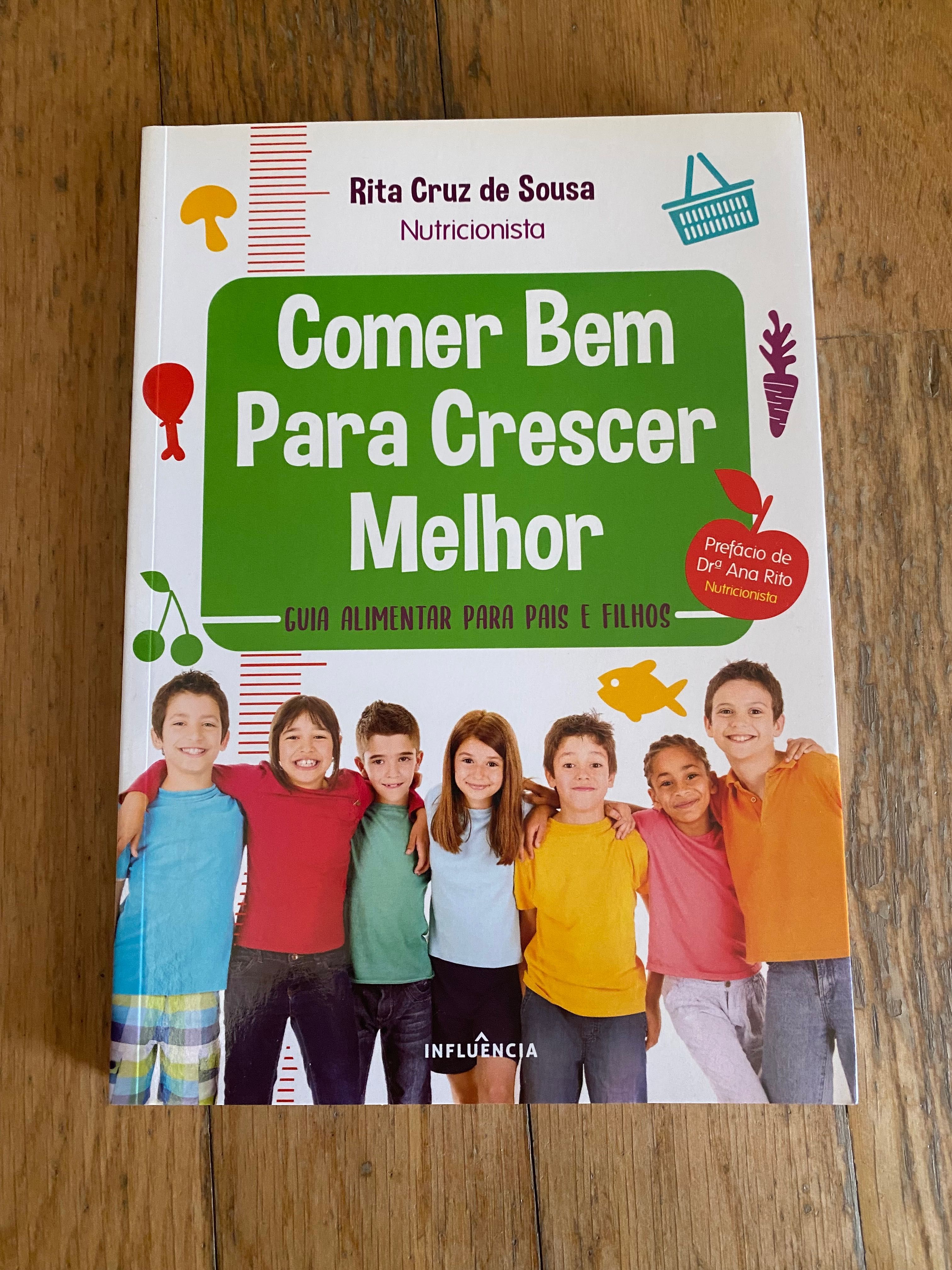 Livro comer bem para crescer melhor