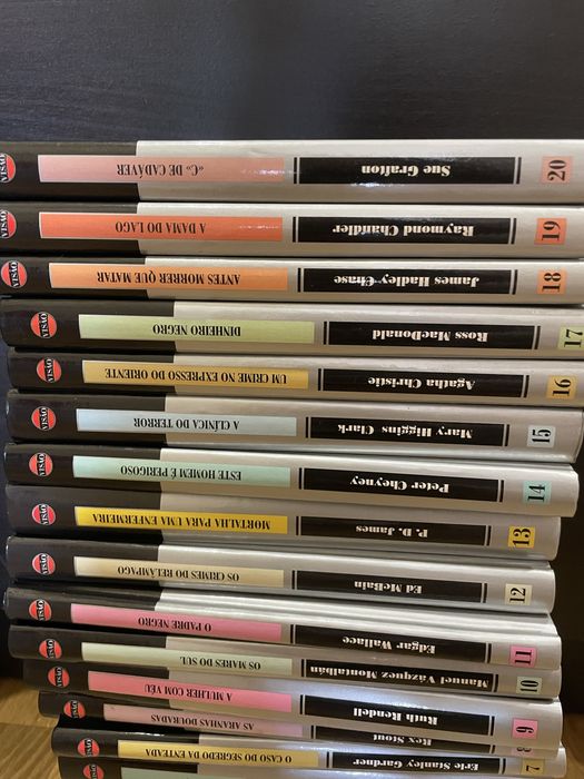 20 livros coleçao mestres policiais