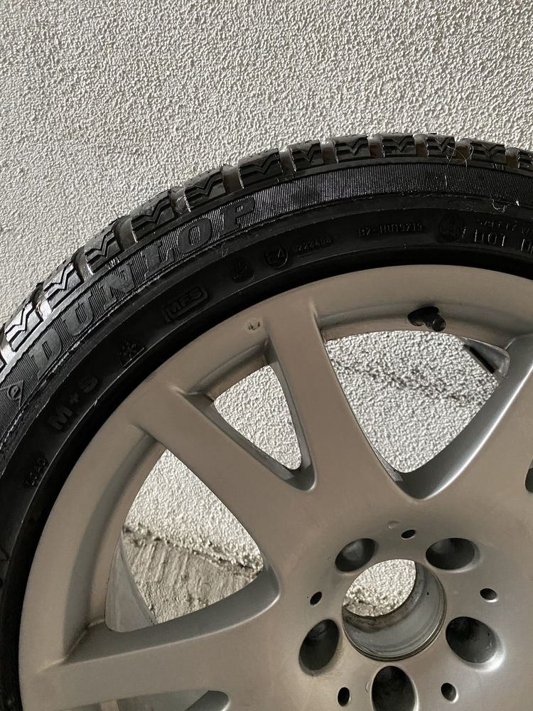 4 Jantes 5x112 originais Mercedes 17” com pneus