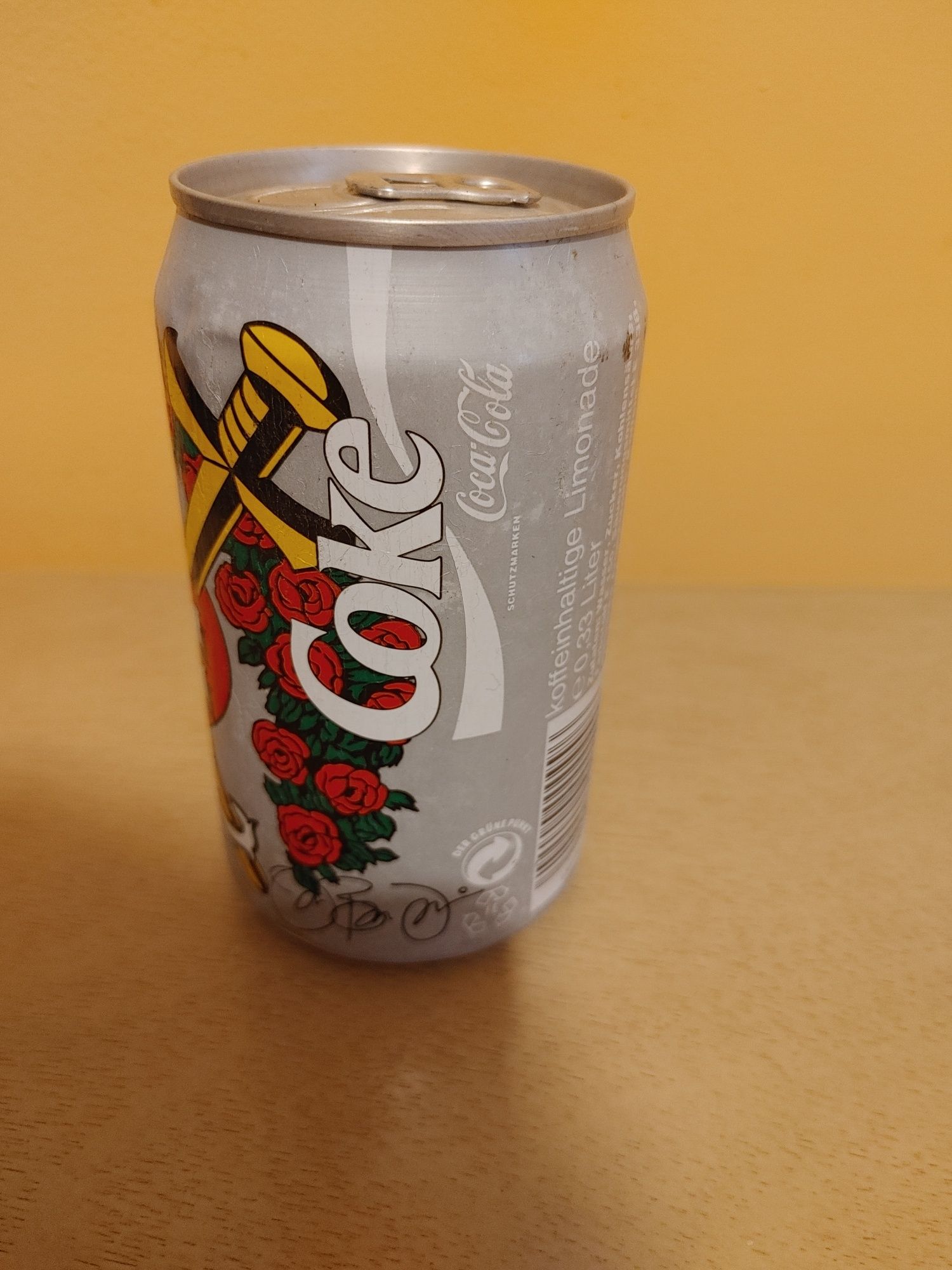 COCA COLA Bon Jovi 1995r Pełna Puszka w db stanie SPRAWDŹ