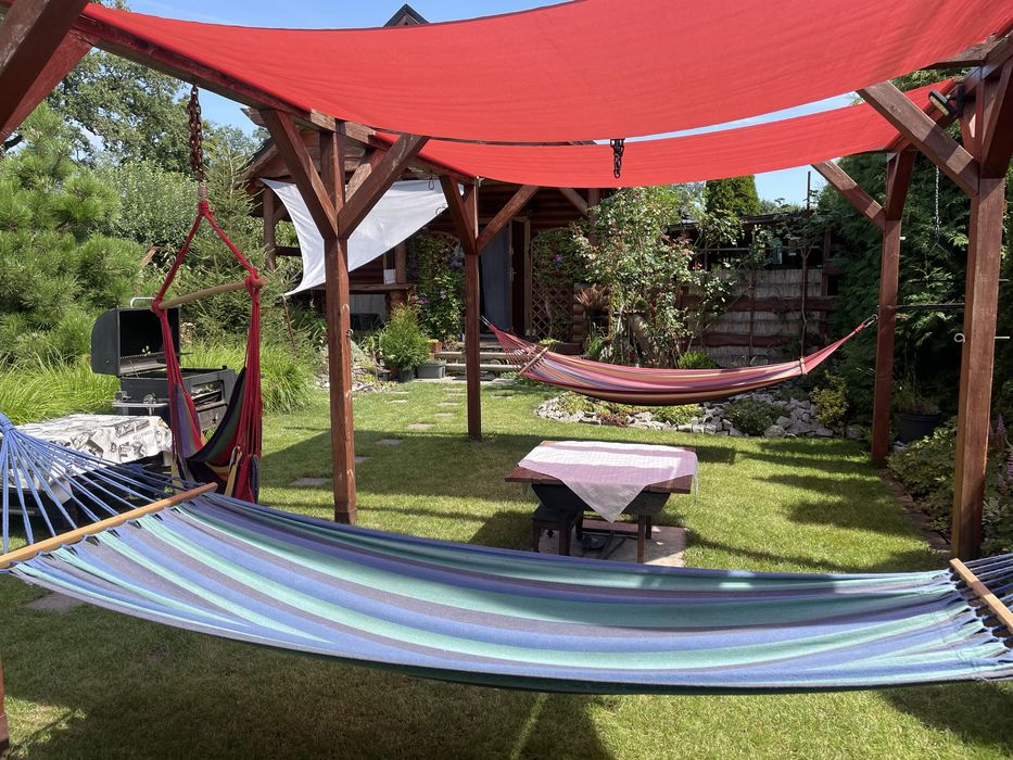 Działka ROD w Opalenicy 600m2 z domem z bali