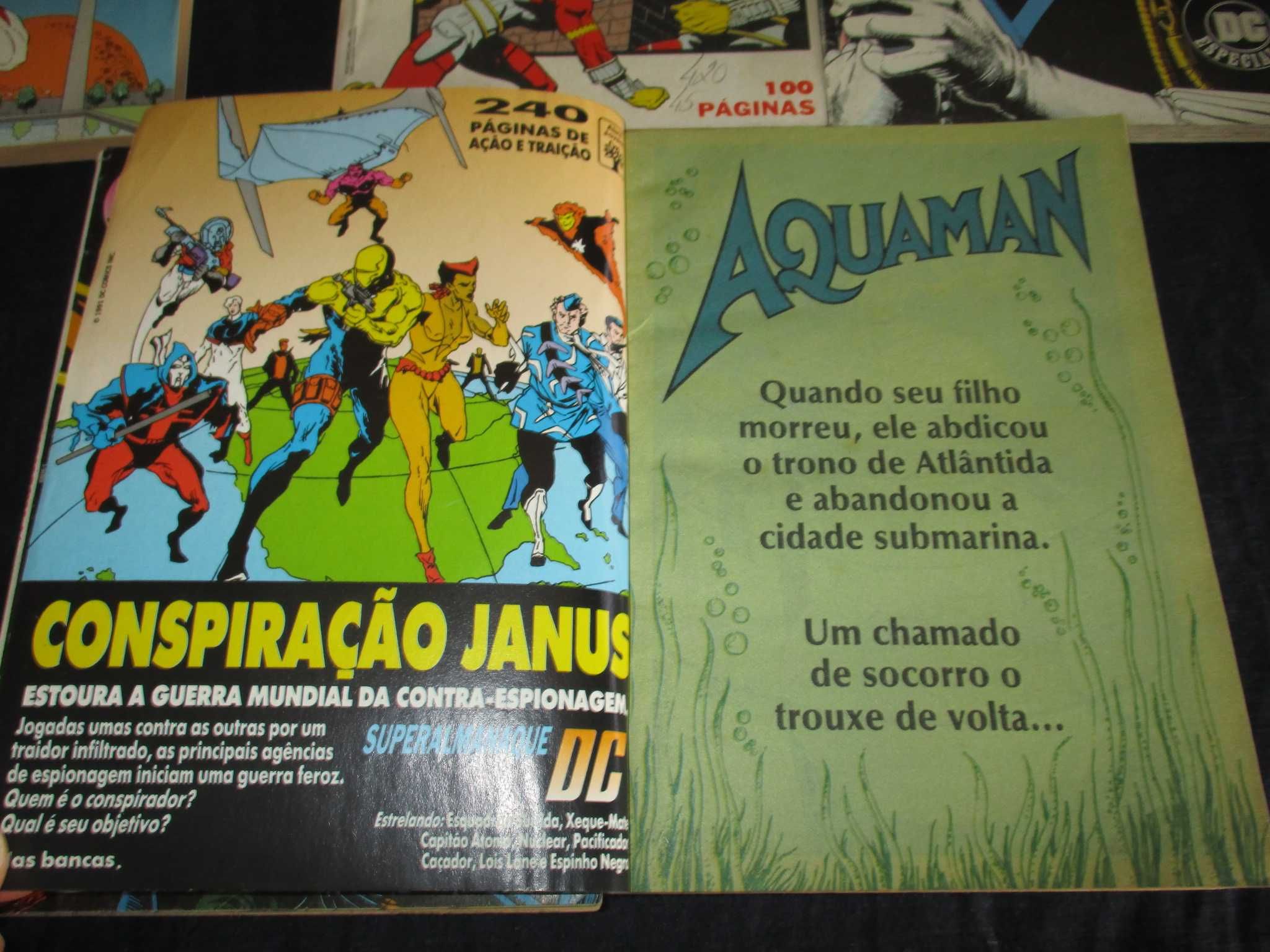 Livros revistas BD DC Especial Abril